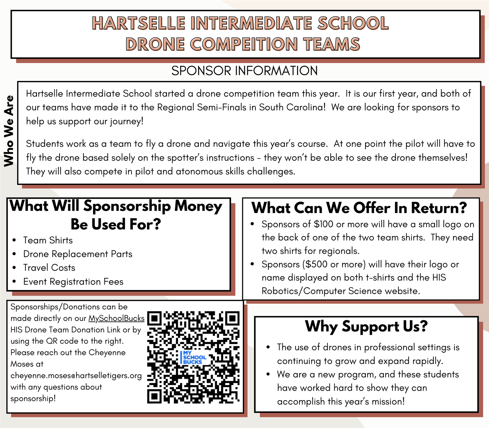 please contact us to sponsor! 